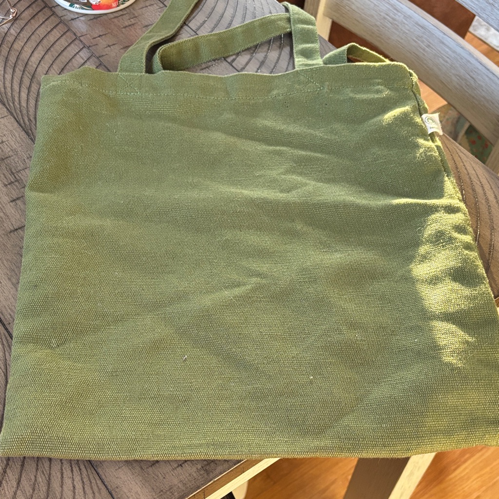Olive Green Tote Bag